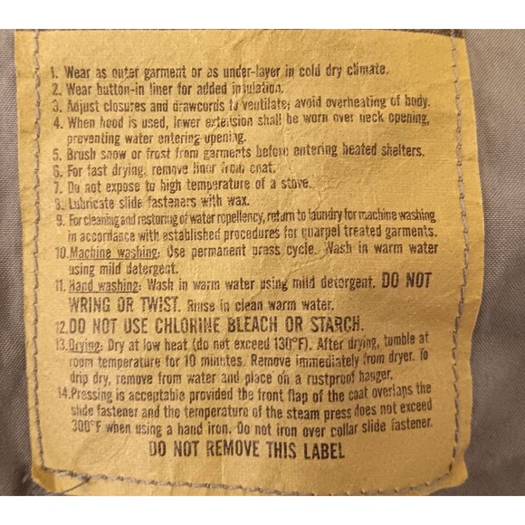 US Military M-65 Jacket Men Med Reg Cold Weather Cargo Camo Combat Utility Y2K - Picture 13 of 13